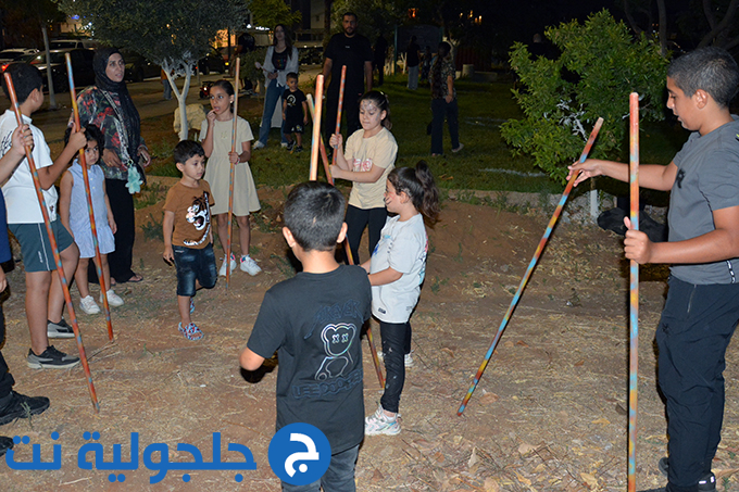 فعاليات ليلية باحضان الطبيعة في وادي قانا في جلجولية